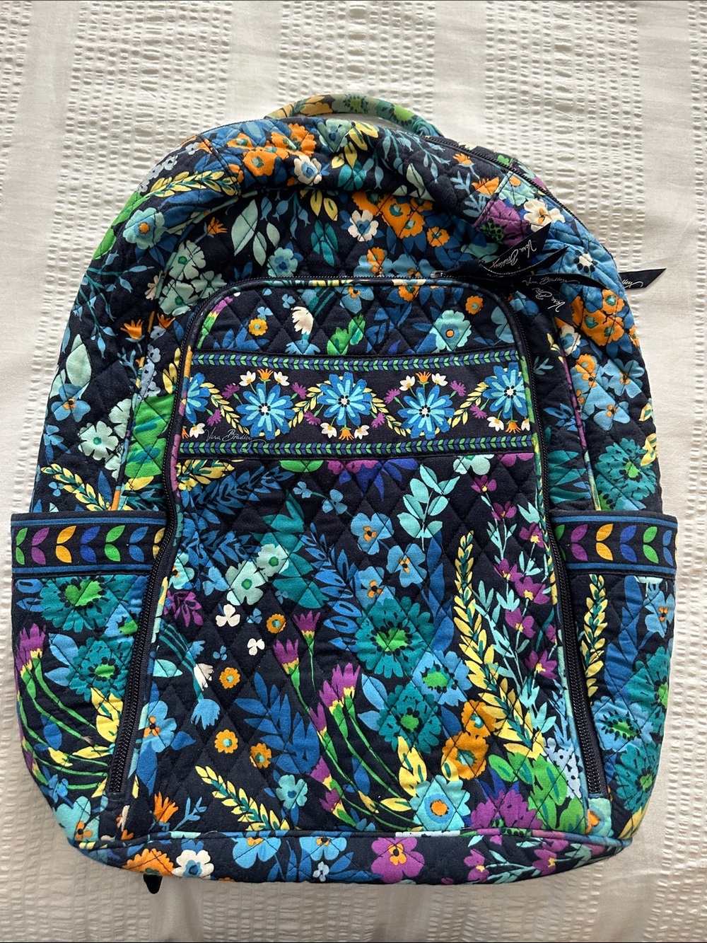 Vera Bradley midnight blue backpack